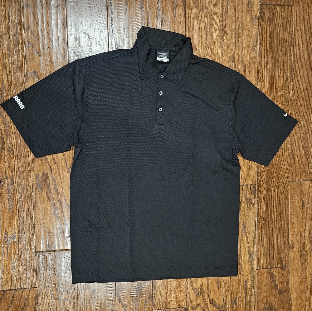 Nike Men's Golf Tour Performance Polo, Dri-Fit, Standard, Black - Size Large